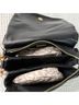 Viola Castellani Black Multi Color Leather Shoulder Bag One size - photo 3