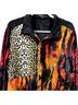 Calessa Animal Print Multi Color Button-Down Shirt Size 1X - photo 2