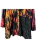 Calessa Animal Print Multi Color Button-Down Shirt Size 1X - photo 3
