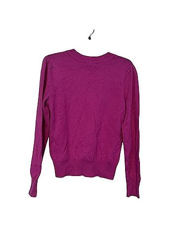 Aqua Cashmere Crew Neck Cashmere Pullover Sweater (view 2)