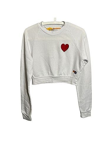 Aviator Nation Heart Stitch Sweatshirt (view 1)