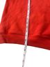 madhappy 100% Cotton Solid Red Sweatshirt Size S - photo 6
