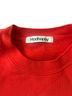 madhappy 100% Cotton Solid Red Sweatshirt Size S - photo 3
