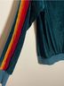 Aviator Nation Stripes Green Sweatshirt Size S - photo 5