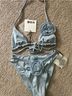 SAME Blue Two Piece Swimsuit Size S - photo 5