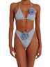 SAME Blue Two Piece Swimsuit Size S - photo 1