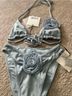 SAME Blue Two Piece Swimsuit Size S - photo 4