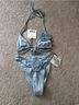 SAME Blue Two Piece Swimsuit Size S - photo 3