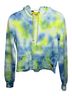 Aviator Nation Tie-dye Blue Yellow Green Sweatshirt Size XS - photo 1
