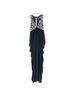 Creation Floral Black White Cocktail Dress Size 6 - photo 1