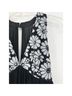 Creation Floral Black White Cocktail Dress Size 6 - photo 4