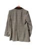 Anthropologie Checkered-gingham Brown Gray Blazer Size L - photo 2