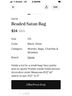 Genie Black Silver Clutch One size - photo 4