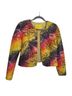 Flores & Flores Floral Yellow Blue Pink Jacket Size 6 - photo 1