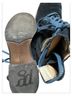 Paul Green 100% Suede Blue Ankle Boots Size 7 - photo 12