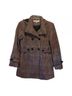 Sebby Collection Plaid Black Brown Jacket Size M - photo 12