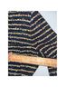 CAbi Stripes Multi Color Denim Jacket Size 8 - photo 11