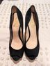 Circa Joan & David Black Heels Size 7 - photo 3