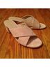 Catherine Malandrino Tan Pink Sandals Size 8 - photo 3