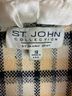 St. John Plaid Yellow Black Blazer Size 12 - photo 3