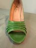 Butter Green Heels Size 9 - photo 7