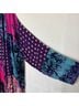 Planet 100% Rayon Tie-dye Purple Kimono Size XL - photo 4