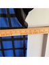 Needle & Thread 100% Polyester Checkered-gingham Blue Black Casual Dress Size L - photo 5