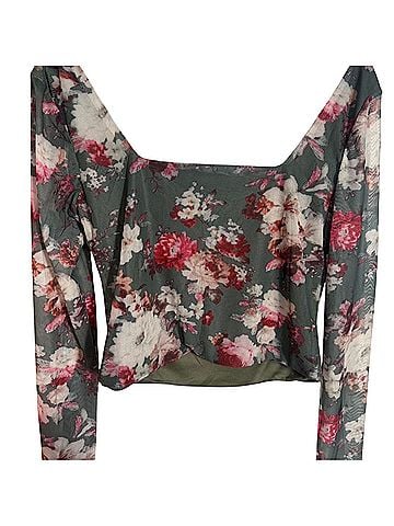 Lulus Blossoming Attitude Long Sleeve T-Shirt (view 2)
