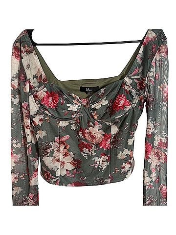 Lulus Blossoming Attitude Long Sleeve T-Shirt (view 1)