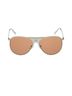 Diane von Furstenberg White Sunglasses One size - photo 4