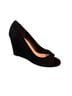 Butter 100% Suede Black Wedges Size 10 - photo 1