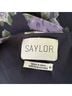 Saylor 100% Polyester Floral Purple Blue Cocktail Dress Size M - photo 9