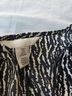 H&M Animal Print Black White Wool Dress Size S - photo 6