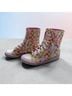 Coach 100% Canvas White Pink Yellow Sneakers Size 9 1/2 - photo 3