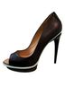 L.A.M.B. Black Heels Size 10 - photo 1