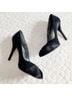 Stuart Weitzman Black Heels Size 8 1/2 - photo 11