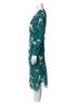Eres 100% Ramie Floral Multi Color Casual Dress Size S - photo 2