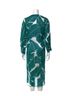 Eres 100% Ramie Floral Multi Color Casual Dress Size S - photo 3