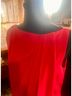 Ralph Lauren 100% Polyester Red Cocktail Dress Size 6 - photo 3
