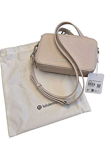Lululemon Athletica camera crossbody bag Leather Crossbody Bag (view 1)