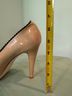 Butter Tan Black Heels Size 10 - photo 5