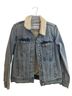 Old Navy 100% Cotton 75% Polyester 25% Acrylic Blue Denim Jacket Size M - photo 1