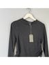 ALLSAINTS Black Long Sleeve Top Size 6 - photo 3