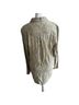 Equipment 100% Viscose Snake Print Animal Print Multi Color Yellow White Long Sleeve Button-Down Shirt Size M - photo 2