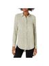 Equipment 100% Viscose Snake Print Animal Print Multi Color Yellow White Long Sleeve Button-Down Shirt Size M - photo 4