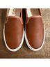 Keds 100% Leather Brown Sneakers Size 5 1/2 - photo 3