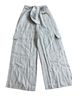 Hevron Blue Cargo Pants Size 6 - photo 1