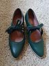 American Duchess 100% Leather Green Heels Size 7 - photo 6