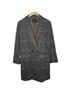 Sanctuary Plaid Tan Gray Coat Size M - photo 1