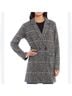 Sanctuary Plaid Tan Gray Coat Size M - photo 15